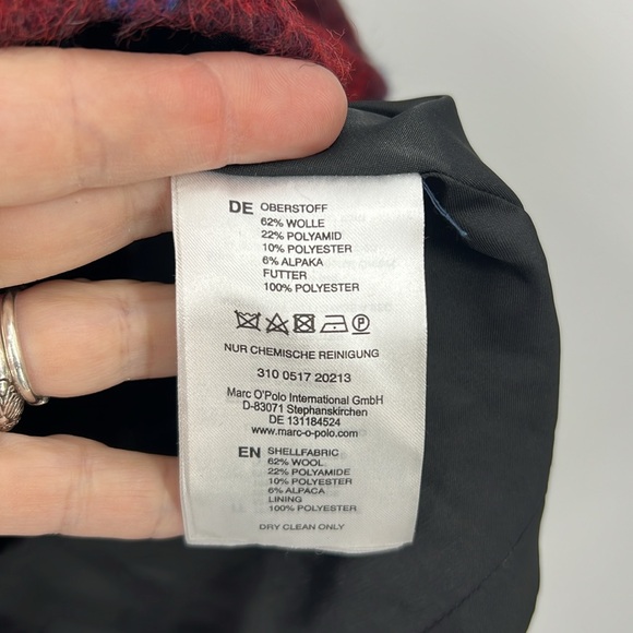 Mark O’polo Wool blend made in  Italy plaid mini skirt 36/small - Picture 7 of 9